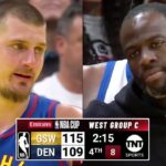 Warriors vs. Nuggets Close Ending - Final 3:30 | 2024 NBA Cup