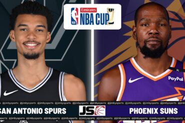 San Antonio Spurs Vs Phoenix Suns | NBA LIVE TODAY 2024 Full Game Scoreboard