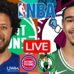 LIVE: DETROIT PISTONS vs BOSTON CELTICS | NBA | PLAY BY PLAY | SCOREBOARD