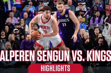 Alperen Sengun (24 points) Highlights vs. Sacramento Kings l Houston Rockets