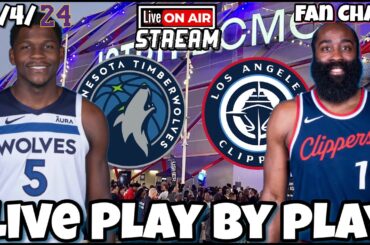 Los Angeles Clippers vs Minnesota Timberwolves Live NBA Live Stream