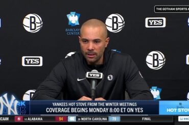 Head Coach Jordi Fernández on the Nets' win over the Pacers