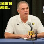 THE INDIANA PACERS HAVE A LOT OF MAJOR PROBLEMS...