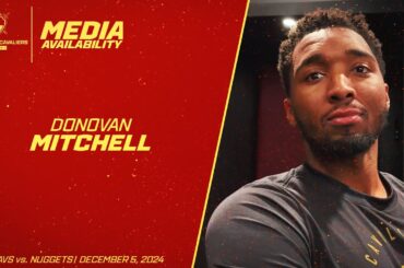 Cleveland Cavaliers Superstar Donovan Mitchell Meets With Media After Huge Win Over The Nuggets