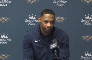 Willie Green Postgame Interview | Pelicans vs. Suns 12/5/24