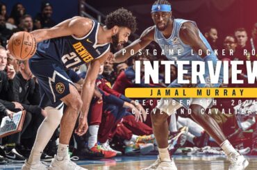 Jamal Murray Postgame Locker Room Interview vs. Cavaliers 🎙 | 12/5/24