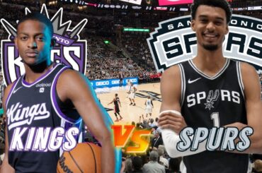 Sacramento Kings vs San Antonio Spurs Live Play by Play & Scoreboard