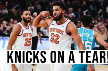 The Knicks are 9-2 their last 11 games | # 1 Offense in the League | Knicks vs Hornets