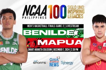 Mapúa vs Benilde (Men’s Basketball) | NCAA Season 100