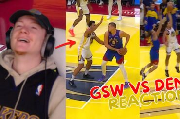 Reacting to Warriors vs Nuggets In-Season Tournament Game!