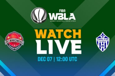 ASB Makomeno v Jeanne d'Arc | Full Basketball Game | FIBA WBLA 2024 | Group Phase