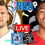 LIVE: DALLAS MAVERICKS vs TORONTO RAPTORS | NBA | PLAY BY PLAY | SCOREBOARD