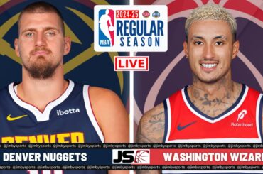 Denver Nuggets vs Washington Wizards | NBA LIVE TODAY 2024 Full Game Scoreboard