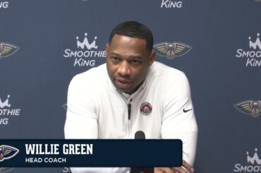 Willie Green Postgame Interview | Pelicans vs. Thunder 12/7/24
