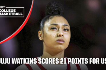 JuJu Watkins scores 21 points for USC in win. vs Oregon! 🔥 | ESPN College Basketball