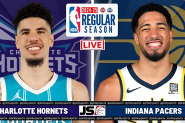 Charlotte Hornets Vs Indiana Pacers | NBA LIVE TODAY 2024 Full Game Scoreboard
