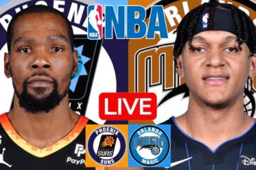 LIVE: PHOENIX SUNS vs ORLANDO MAGIC | NBA | PLAY BY PLAY | SCOREBOARD