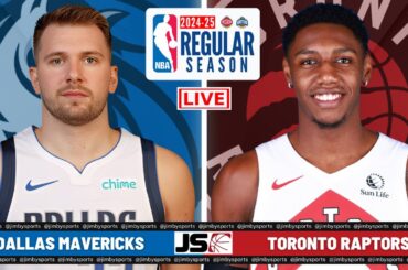 Dallas Mavericks vs Toronto Raptors | NBA LIVE TODAY 2024 Full Game Scoreboard