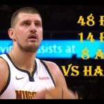 Nikola Jokic 48 Pts 14 Reb 8 Ast Denver Nuggets vs Atlana Hawks HIGHLIGHTS