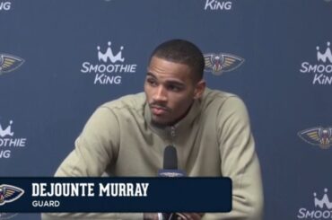 Dejounte Murray Postgame Interview | Pelicans vs. Thunder 12/7/24