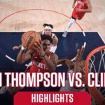 Amen Thompson (22 points) Highlights vs. LA Clippers l Houston Rockets