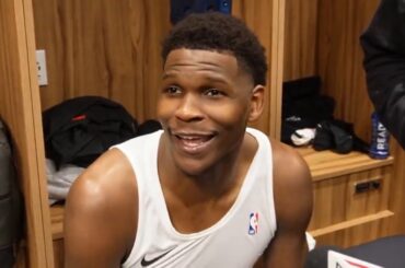 Anthony Edwards fined $25,000 for saying "f**king" and "b*tch" in his postgame interview 😭