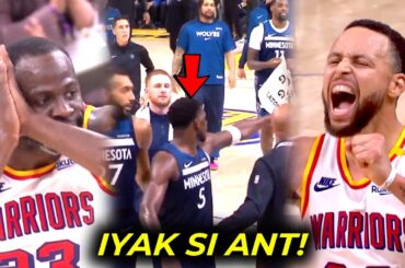 NAPIKON si Anthony Edwards, ngayon lang ulit ginawa 'to ni Steph Curry! | Night-night ni Draymond!