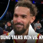 Trae Young talks ‘love-hate relationship’ with New York after Hawks’ W vs. Knicks | NBA Cup