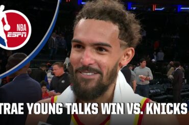 Trae Young talks ‘love-hate relationship’ with New York after Hawks’ W vs. Knicks | NBA Cup