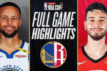 WARRIORS at ROCKETS | EMIRATES NBA CUP 🏆 | FULL GAME HIGHLIGHTS | December 11, 2024