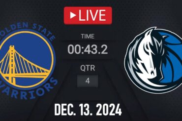 NBA LIVE! Golden State Warriors vs Dallas Mavericks | December 13, 2024 | Mavs vs Warriors LIVE 2K25
