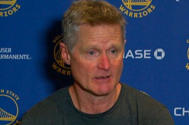 Steve Kerr reacts to Game-Deciding Loose Ball Foul Call & Loss vs Rockets, FULL POSTGAME Interview