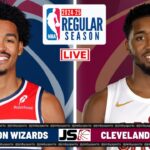Washington Wizards vs Cleveland Cavaliers | NBA LIVE TODAY 2024 FULL GAME SCOREBOARD