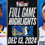 WARRIORS vs MAVERICKS FULL GAME HIGHLIGHTS DECEMBER 14, 2024 NBA FULL GAME HIGHLIGHTS TODAY 2K25