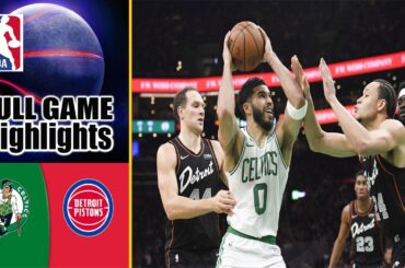 Boston Celtics Vs Detroit Pistons  (TODAY) Game Highlights | NBA Highlights 2024