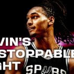 Devin Vassell Ends the Night with 23 Points Against Portland Trail Blazers!