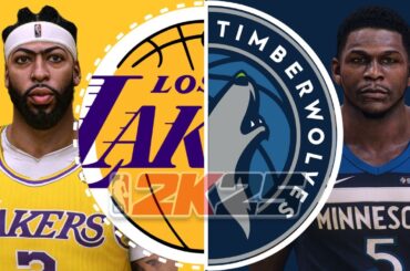 LIVE NOW! Los Angeles Lakers vs Minnesota Timberwolves | 2K25 ULTRA MODDED REALISTIC GAMEPLAY