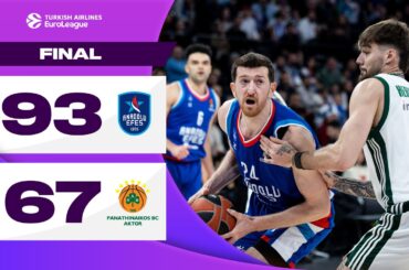 Home Court TAKEOVER | Panathinaikos - Efes | BASKETBALL HIGHLIGHTS R15 2024-25