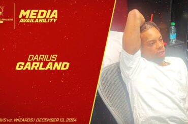 Cleveland Cavaliers: Guard Darius Garland Meets With Media After Tough Win Over The Wizards