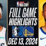 WARRIORS vs MAVERICKS FULL GAME HIGHLIGHTS DECEMBER 13, 2024 NBA FULL GAME HIGHLIGHTS TODAY 2K25