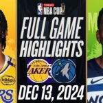 LAKERS vs TIMBERWOLVES FULL GAME HIGHLIGHTS | December 13, 2024 | NBA Full Highlights Today 2K25