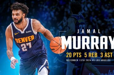 Jamal Murray Full Game Highlights vs. Clippers 📺 | 12/13/24