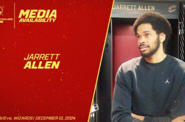 Cleveland Cavaliers: Center Jarrett Allen Meets With Media After Tough Win Over the Wizards