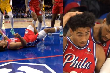 Jared McCain out indefinitely after torn meniscus in knee from scary fall 😳