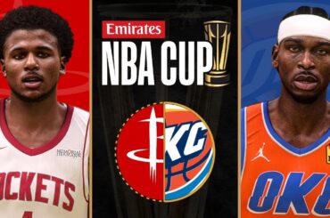 NBA LIVE NOW | Houston Rockets vs Oklahoma City Thunder | December 15, 2024 | 2K25 EMIRATES CUP 🏆