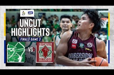 UNCUT VERSION of UP’s REDEMPTION WIN vs. DLSU 🔥 | UAAP SEASON 87 MEN'S BASKETBALL FINALS GAME 3
