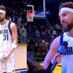 Klay Thompson was HYPED after the WIN vs Warriors, Postgame Interview 🎤