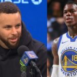 Stephen Curry reacts to Dennis Schroder trade to the Warriors