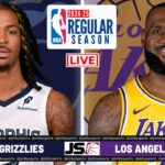 MEMPHIS GRIZZLIES VS LOS ANGELES LAKERS | NBA LIVE TODAY 2024 FULL GAME SCOREBOARD