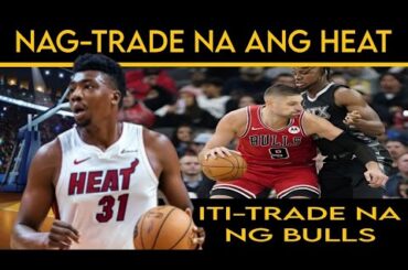 NAG-TRADE na ang HEAT | ITI-TRADE na ng BULLS si VUCEVIC.